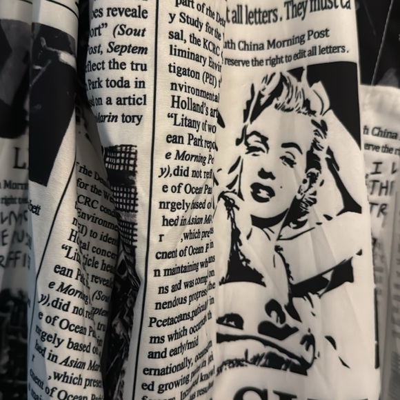 Newsprint thin topper - Picture 2 of 5